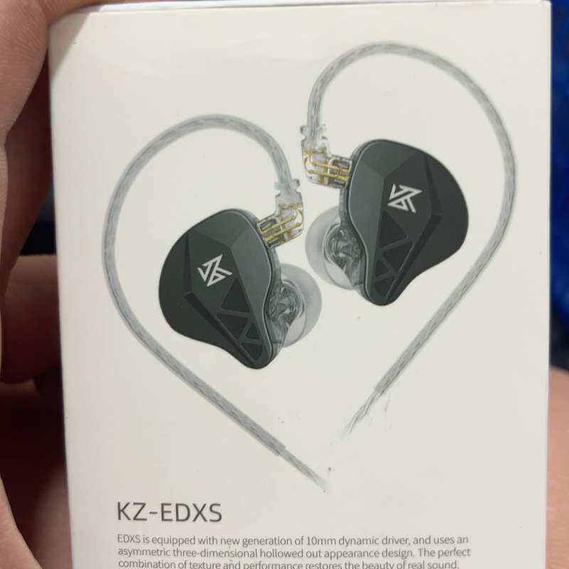 【议价】库存KZ-EDXS动圈耳机,未拆封,带原包装盒,正品保证