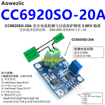 CC6920SO-20A0-20A模块