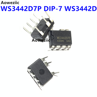 10个 WS3442D7P DIP-7 WS3442D 直插 高效率非隔离恒流驱动开关IC