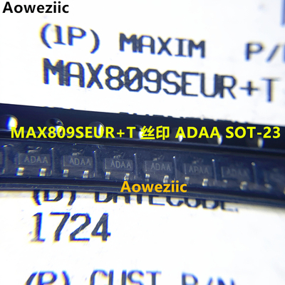 MAX809SEUR+TSOT-23丝印ADAA