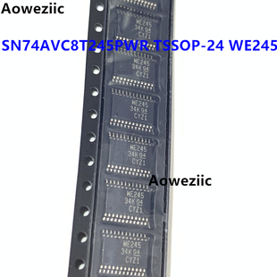 SN74AVC8T245PWR TSSOP-24 丝印 WE245 8位双电源总线收发器芯片