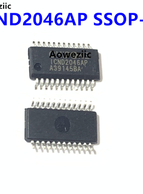 10个 ICND2046AP SSOP-24 (0.635脚距）LED显示屏驱动IC 全新原装