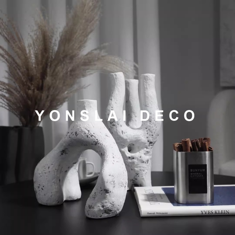 客厅样板房间创意插花装饰摆件