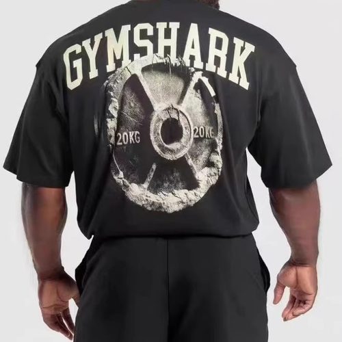 GYMSHARKIRON运动休闲宽松短袖
