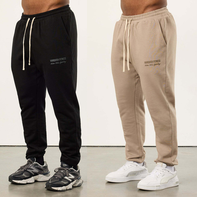 VANQUISH FITNESS宽松复古健身运动休闲跑步收口长裤