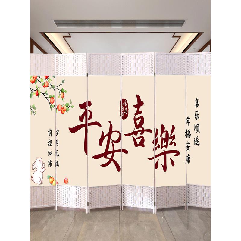 新的简单屏风隔断客厅卧室可折叠移动办公室家庭阻挡墙简单装饰墙