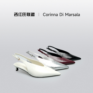 西红氏 1跟高4.5cm半码 时尚 X22B152336 拍大 单鞋