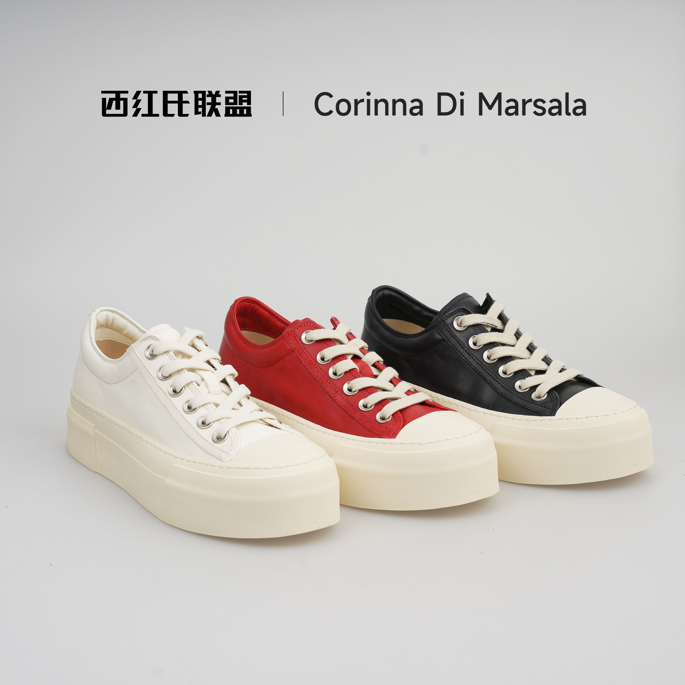 【西红氏•双12限时折扣】休闲鞋X22B842516-1跟高4.5cm半码拍大