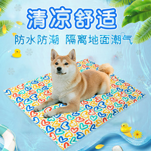 宠物冰垫狗狗凉席垫子树脂凝胶清凉降温防水舒适猫咪凉垫批发 夏季