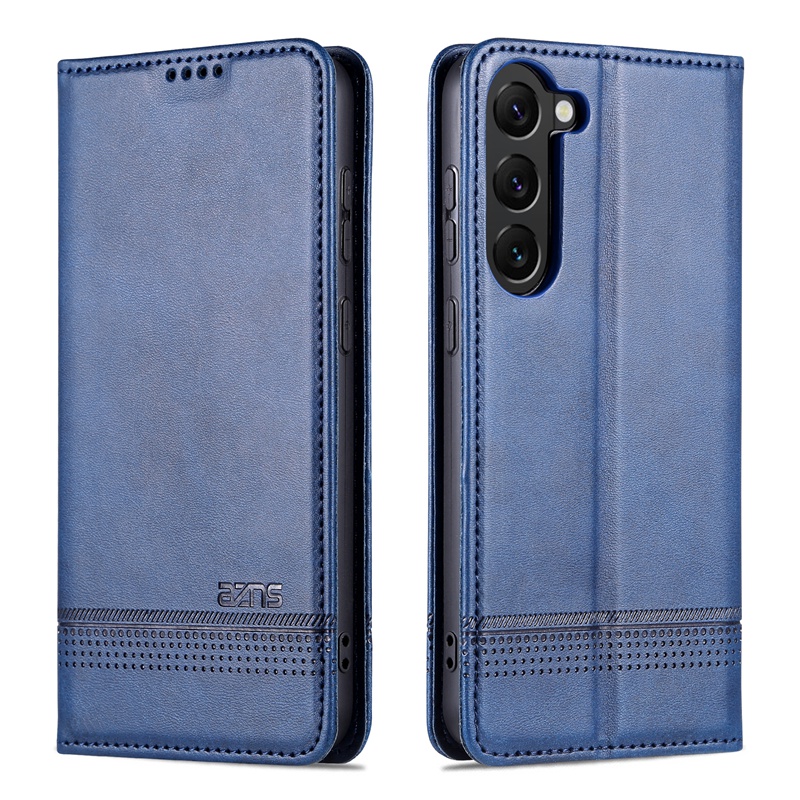 三星S23仿皮商务翻盖皮套