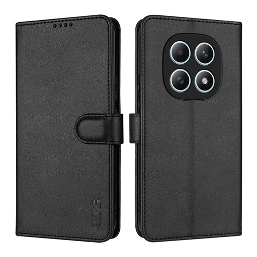 适用红米note15手机壳双面防摔25098RA98C翻盖皮套全包Redmi note15pro卡袋外壳硅胶卡包带扣搭折叠支架钱包