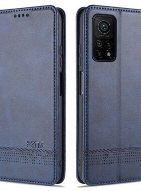 适用小米M2007J3SC手机壳翻盖红米K30S折叠皮套redmik30s前后保护hongmik30s支架式HM全包防摔插卡零钱包DD