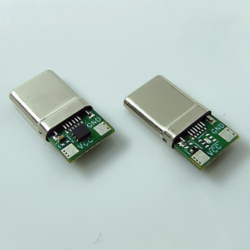 type-cPD100W插头A5B56芯焊点