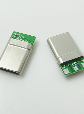 Type-c3焊点CC脚CTOCA5带电容拉伸笔记本联想适配器PD三线充电头