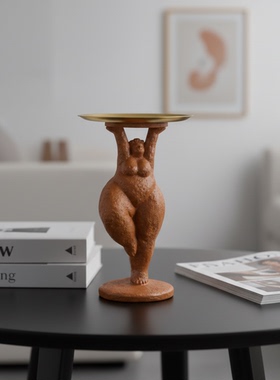 轻奢人物造型装饰摆件客厅卧室