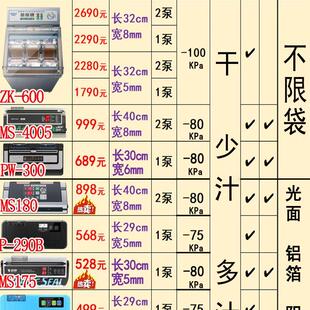 机封口机食品密封塑封小型真空保鲜机家用商 美吉斯全自动真空包装