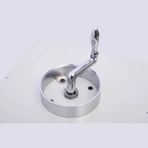 房车升降桌配件 拖车榻榻米桌腿中心圆盘盖子 摇柄摇杆摇把升降杆