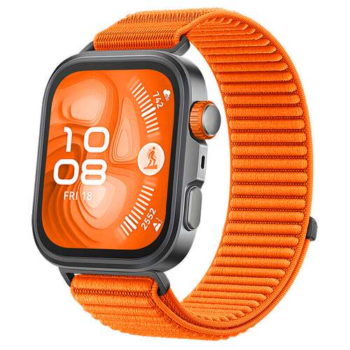 适用华为fit5尼龙编织表带