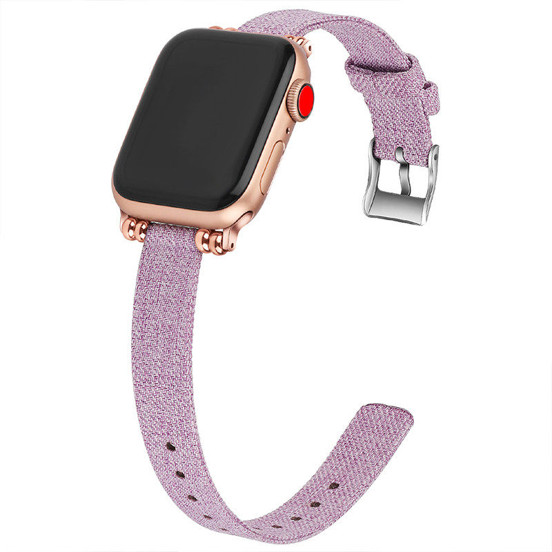 适用于iWatch8/9/10/11表带苹果手表s9表带apple watch Ultra2女款s10代精织尼龙编织腕带回环小蛮腰s11表带