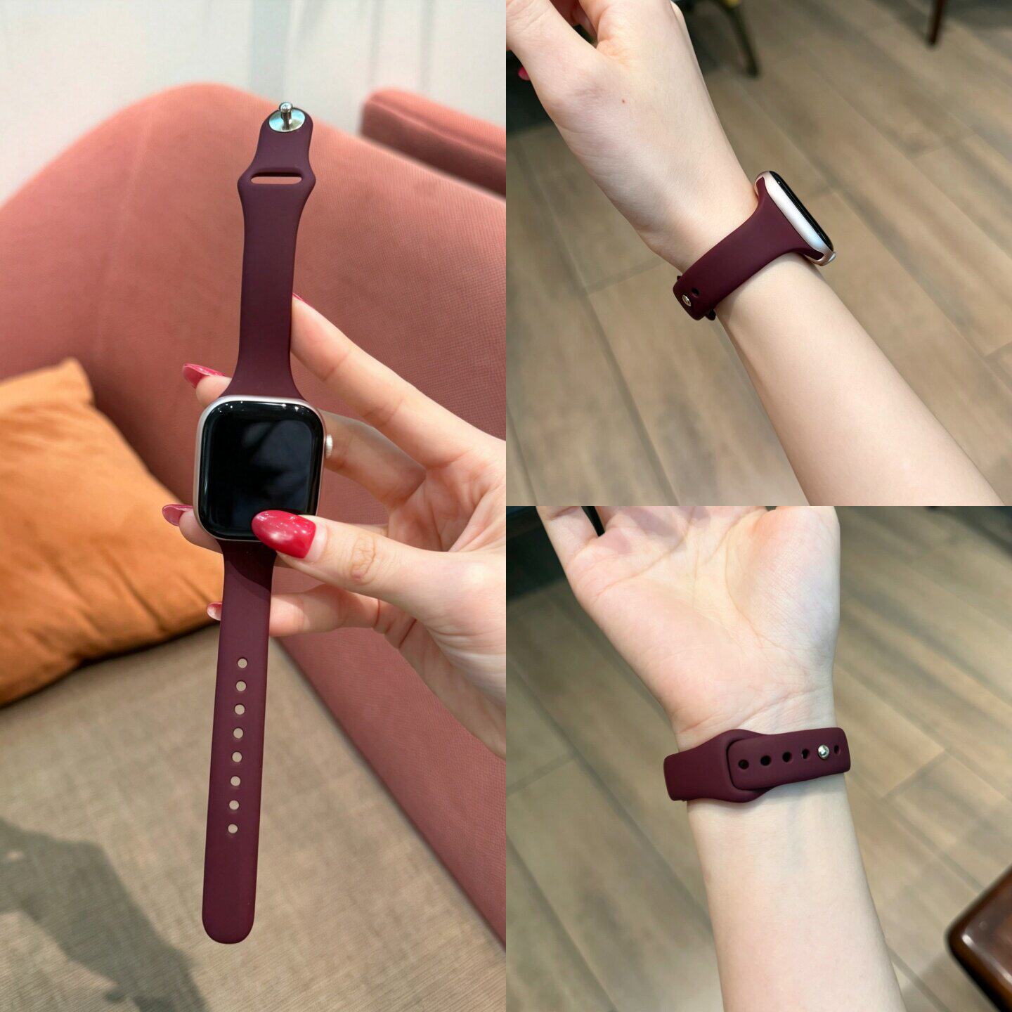适用苹果手表iWatchs12手表表带