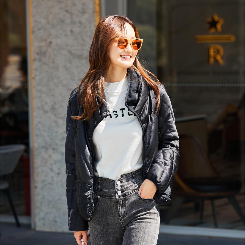 卡索2024秋含羊毛针织衫时尚女