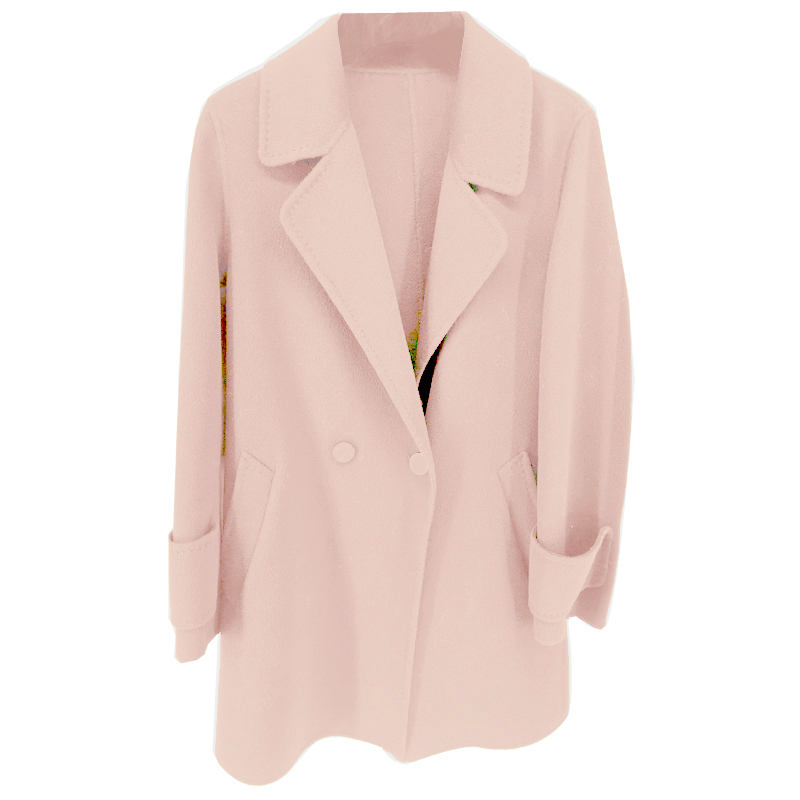 ET9243354878卡索优雅大气一手长西装毛呢外套