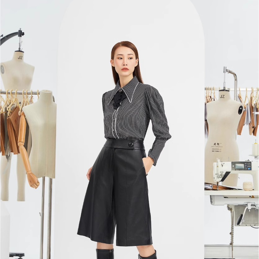 卡索2024年秋款时尚百搭衬衫女