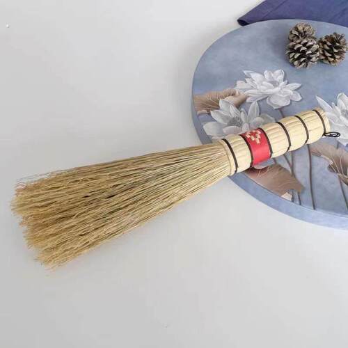纯手工制作高粱苗小锅刷传统锅刷厨房用小刷子刷锅刷碗精美锅刷