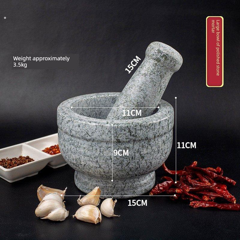 冲辣椒的雷钵大号捣麻糍工具面神器导掂碾砸蒜器石头石对窝老式