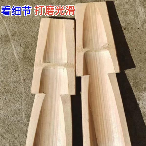加厚老楠竹扁担农用挑水新款扁担老式担子双钩子家用厚手工竹子