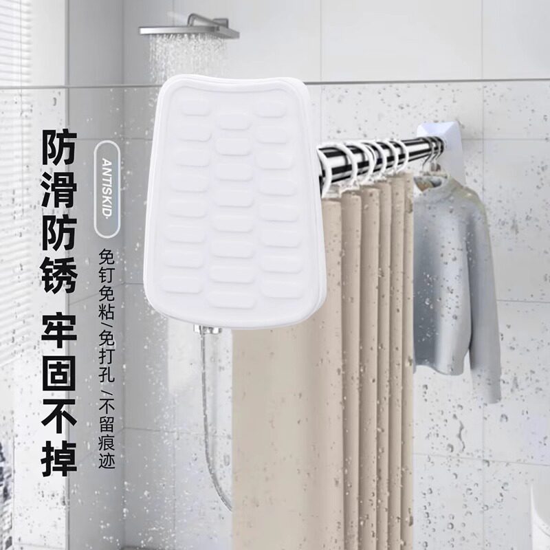 晾衣杆伸缩免打孔阳台凉