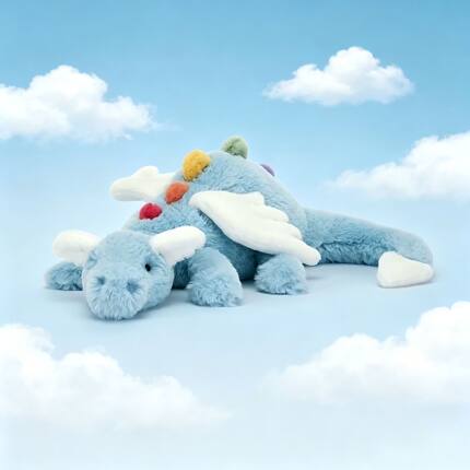 正品jellycat天空龙柔软毛绒玩具送女友闺蜜生日礼物70cm