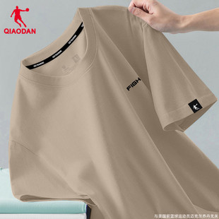 舒适圆领针织短袖 乔丹纯棉半袖 正品 t恤夏季 女士宽松休闲透气大码