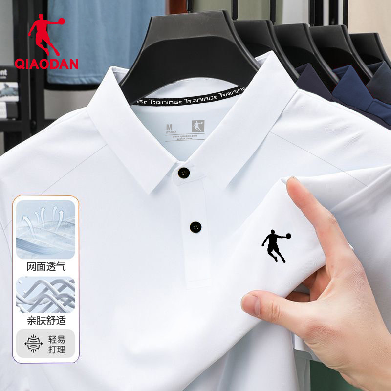 乔丹短袖男2026夏季翻领POLO衫图片