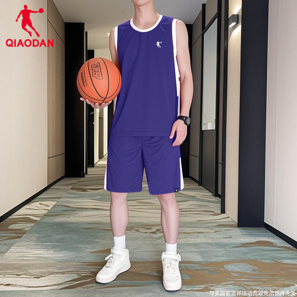 乔丹篮球服套装男2025夏季新款球衣官方旗舰透气舒适运动比赛队服