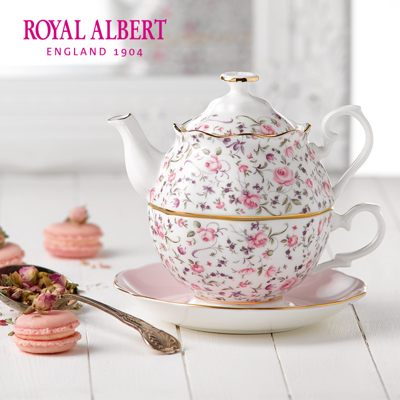 royalalbert皇家满花咖啡壶悦享