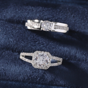 仿真对戒结婚一对婚礼现场用道具新款大气戒指男女求婚假钻戒拍照