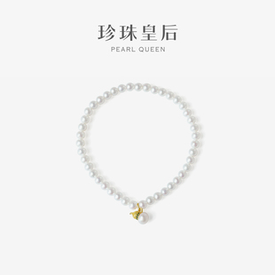 珍珠皇后 5mm淡水珍珠手链手串 小葫芦款 S925银4