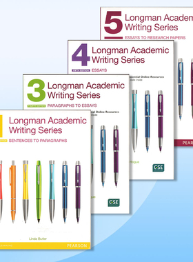 朗文学术写作系列 从句子到段落 英文原版 Longman Academic Writing Series 1345 Sentences to Paragraphs培生写作指导书 英文版