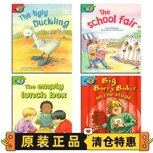 Story Worlds系列 Pirate Pete and the monster海盗皮特和怪物The Ugly Duckling丑小鸭The School fair学校集市英文原版绘本读物
