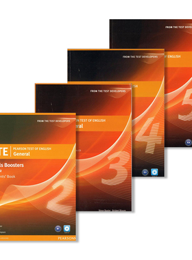 培生原版 PET Pearson Test of English General Skills Boosters Student's Book PET英语综合技能助推器 学生用书