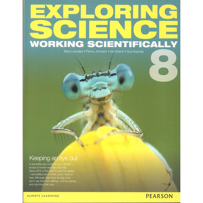 特价清仓 培生原版英国初中科学教材 Exploring Science Working Scientifically 8 级科学少儿英语课本