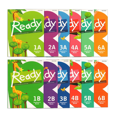 原版少儿英语教材Ready主课本