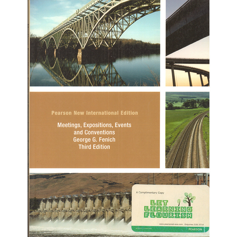 特价清仓原版现货Pearson New International Edition 会议 展览 活动和会议 第三版 Meeting Expositions Events and Conventions