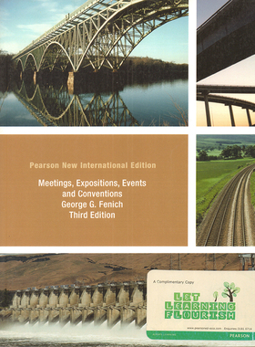 特价清仓原版现货Pearson New International Edition 会议 展览 活动和会议 第三版 Meeting Expositions Events and Conventions