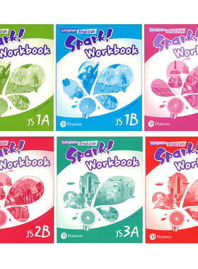 培生朗文英文原版教材 Longman English Spark Workbook JS1A1B2A2B3A3B 香港初中练习册