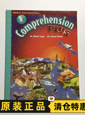 特价清仓 Comprehension Plus LEVEL E 英文原版教材-JC02