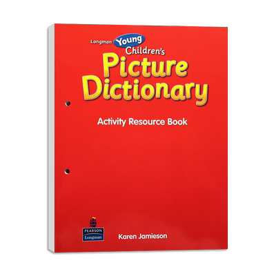 现货原版Longman Young Children's Picture Dictionary 香港培生朗文彩图词典活动资源手册 幼儿场景英语270个重点词句
