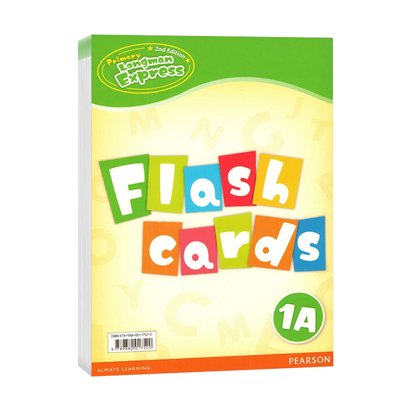 现货原版 primary longman express flash cards 123456AB 教学闪卡 卡片 新版香港朗文少儿英语教材 CILI内容与语言整合学习