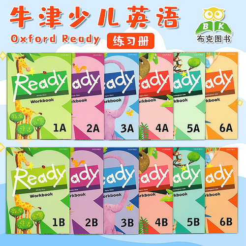现货原版牛津大学ReadyWorkbook